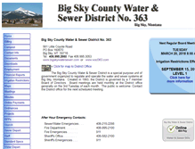 Tablet Screenshot of bigskywatersewer.com